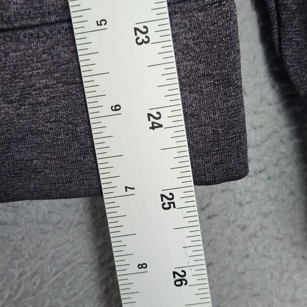 The North Face Hoodie Mens Large Gray Pullover Logo Fleece Kangaroo Pocket
